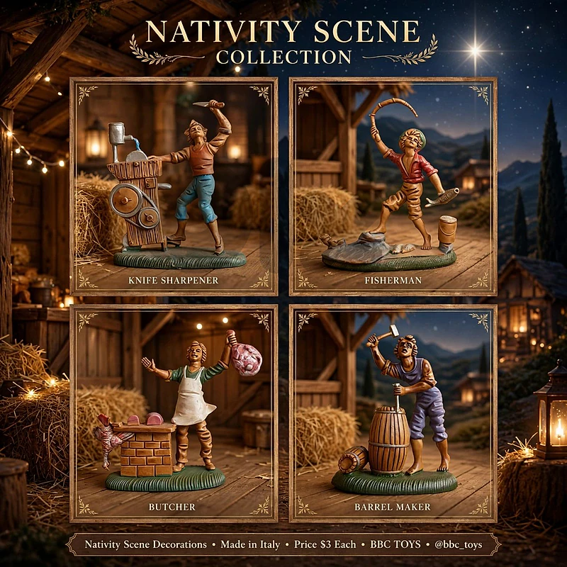 nativity scene decorations