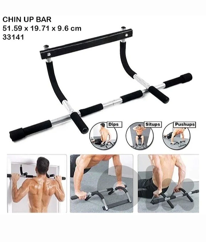 Door gym total upper body workout bar