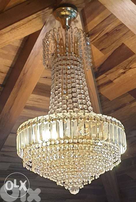 Crystal Chandeliers & Crystal wall and ceiling lamps! Brand new! 2