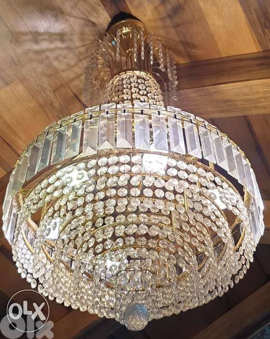 Crystal Chandeliers & Crystal wall and ceiling lamps! Brand new! 0