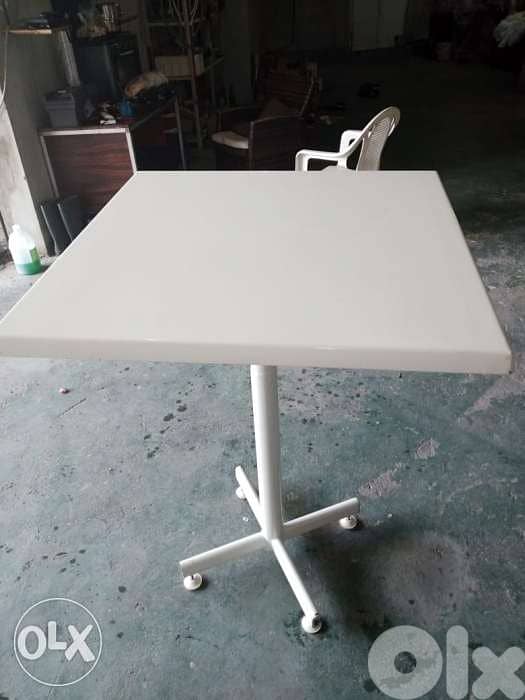 High table + bar stools 6