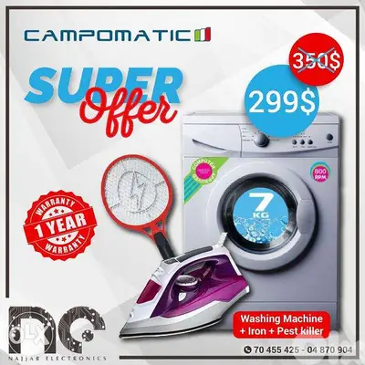 Campomatic washing mashine Campomatic washing mashine