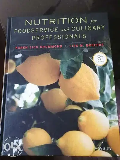 nutrition for food service and culinary professional