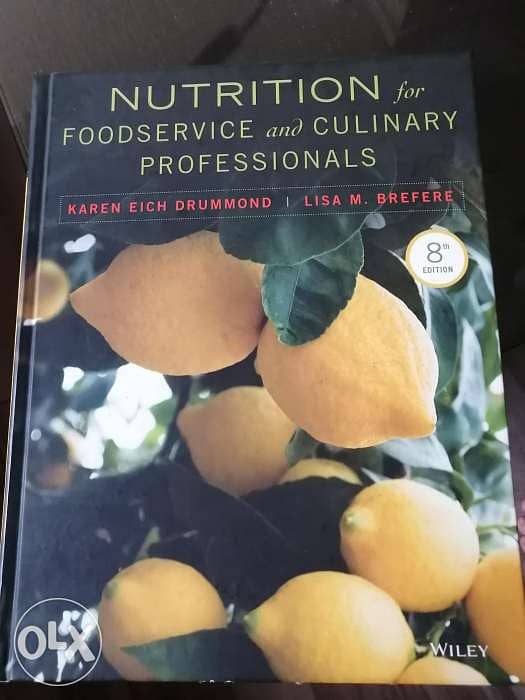 nutrition for food service and culinary professional 0