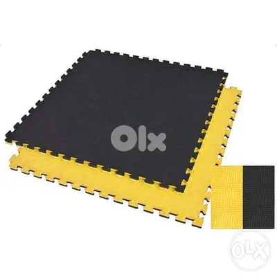 Puzzle 100*100*2.5cm EVA Leaf Grain grounding Mat