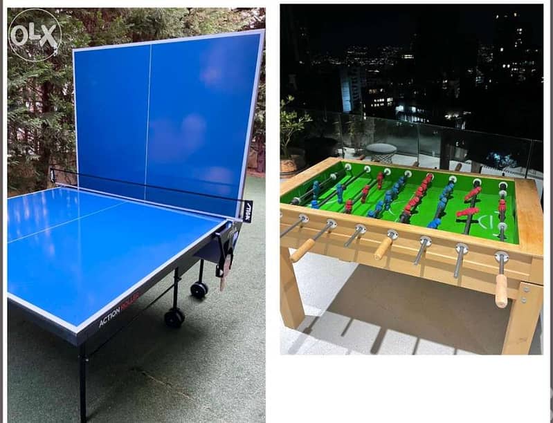 table tennis + babyfoot 0
