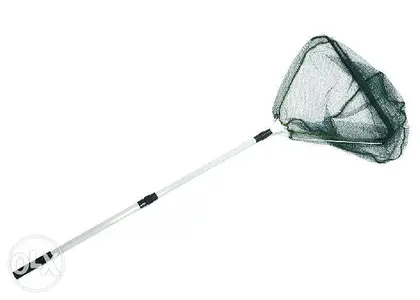 Brand New Triangular Aluminum Adjustable 1.65m Fishing Net Stick