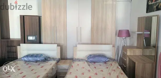 غرفة نوم مفرد ونصف single bedroom