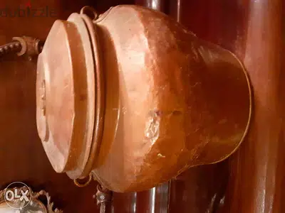 جرة نحاس أحمر انتيك عرض ب ٣٠$