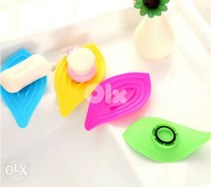 Elegant leaf shape soaps sponges holders 1 for 2$ 2