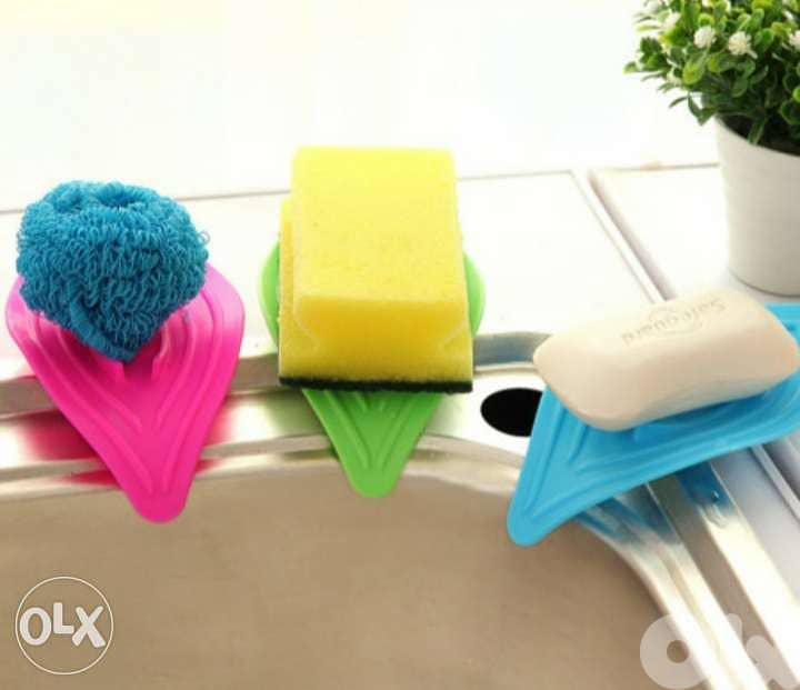 Elegant leaf shape soaps sponges holders 1 for 2$ 3