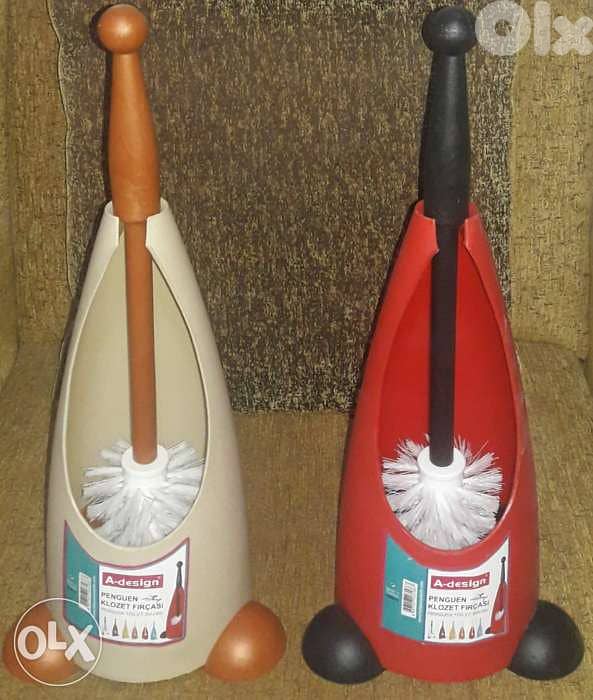 penguin toilet brush with stand 2