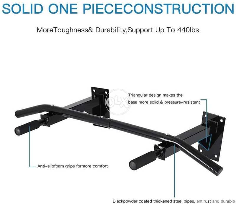 Wall Mounted Pull Up Multi Function Home Gym 2
