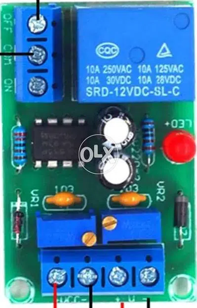 12V Battery Charging Control Board