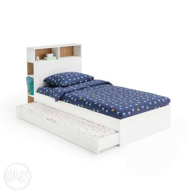 Kids bed with drawer bed 0