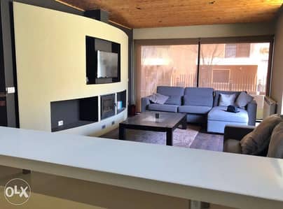 Luxurious Duplex Apartment w/ Garden For Rent In Faqra, Tilal Al Asal