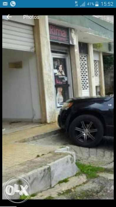 بحرصاف طريق العام محل 70 متر للإيجار يصلح لصيدلية او كافة الاستخدامات