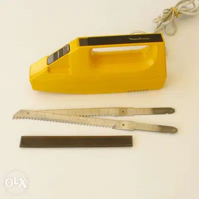 MOULINEX Vintage Electric Knife382 60W Stainless Steel Blades Original