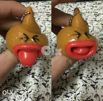 Funniest poo gadget keychain