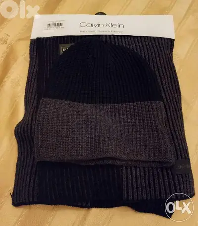 Calvin klein original hat and scarf