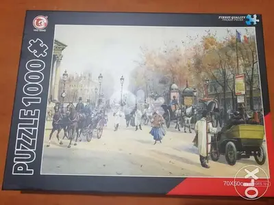 Old Paris puzzle - 1000 pieces