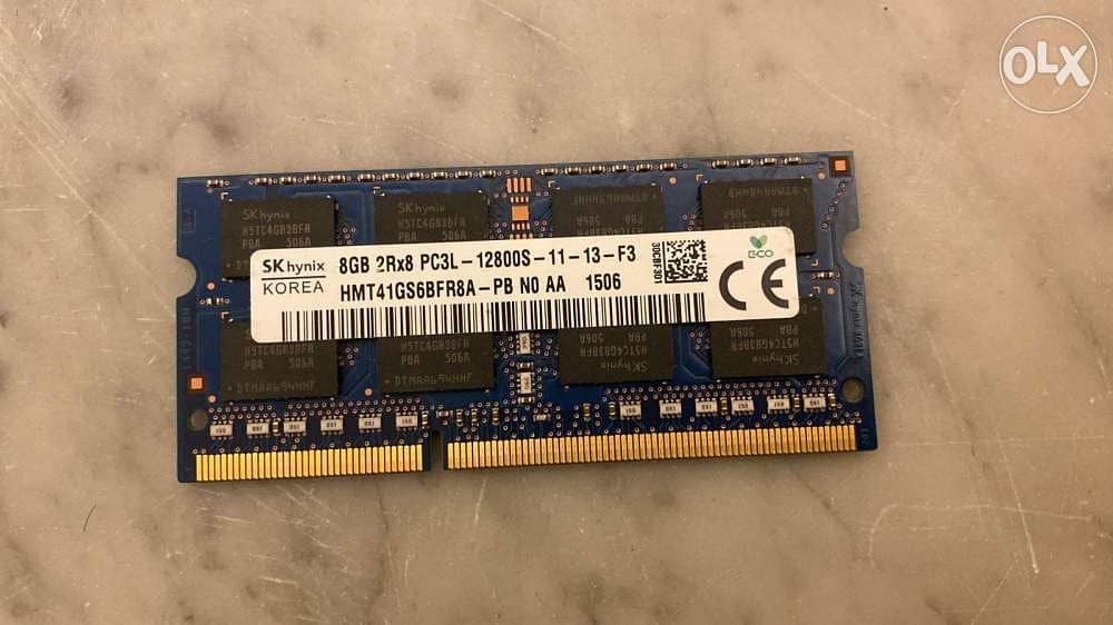 8gb ram, ddr3 0