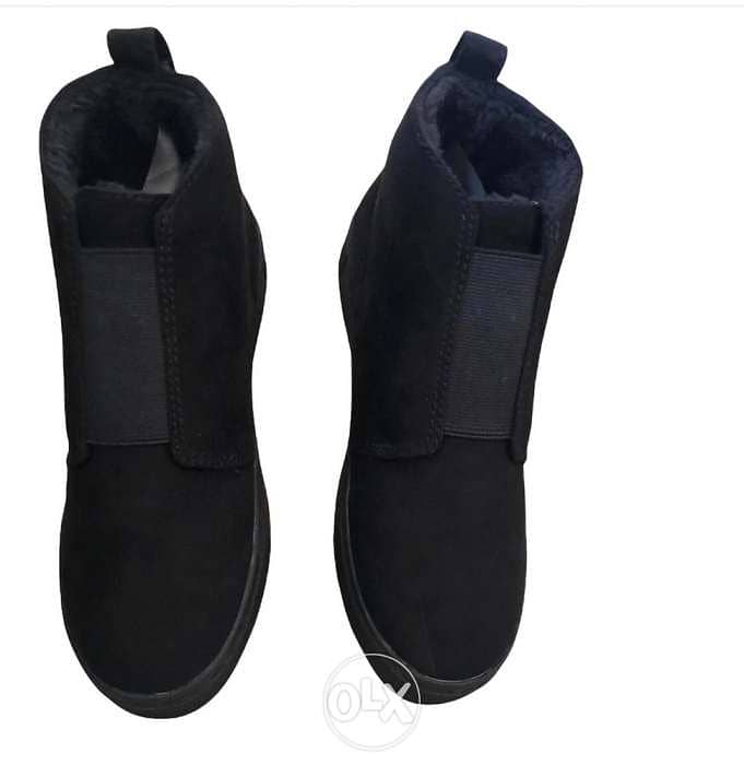 H&M black boots 1