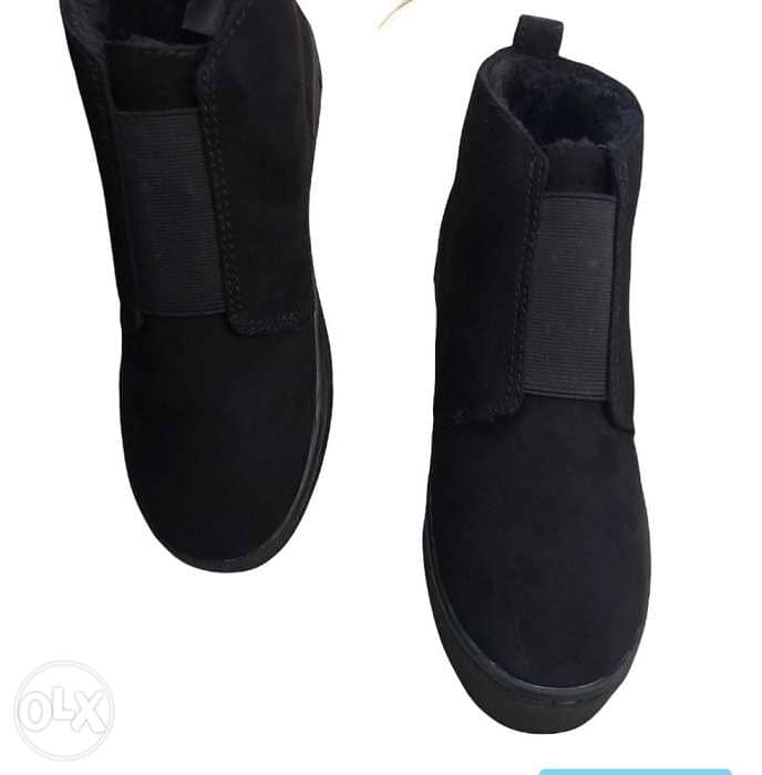 H&M black boots 3
