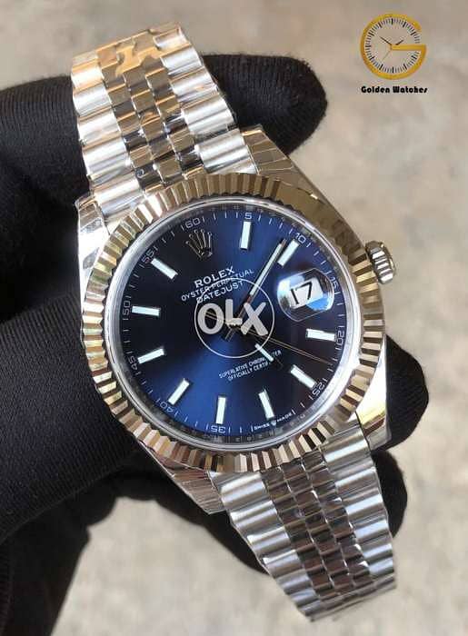 Rolex Datejust Blue Dial 0