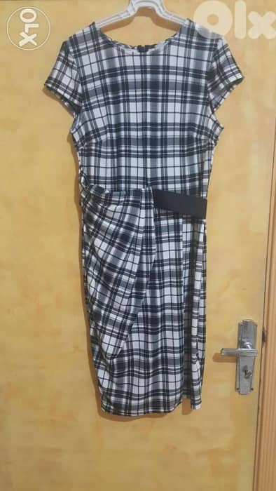 ASOS checkered dress 40 42 new 0