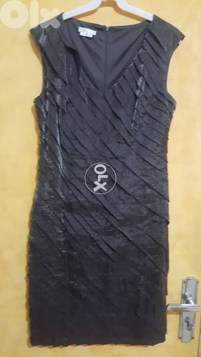 LONDON TIMES satin dress 44 0