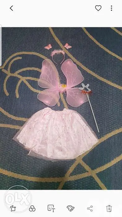 طقم مناسبات فراشه السعر 10$ طقم مناسبات فراشه السعر 10$