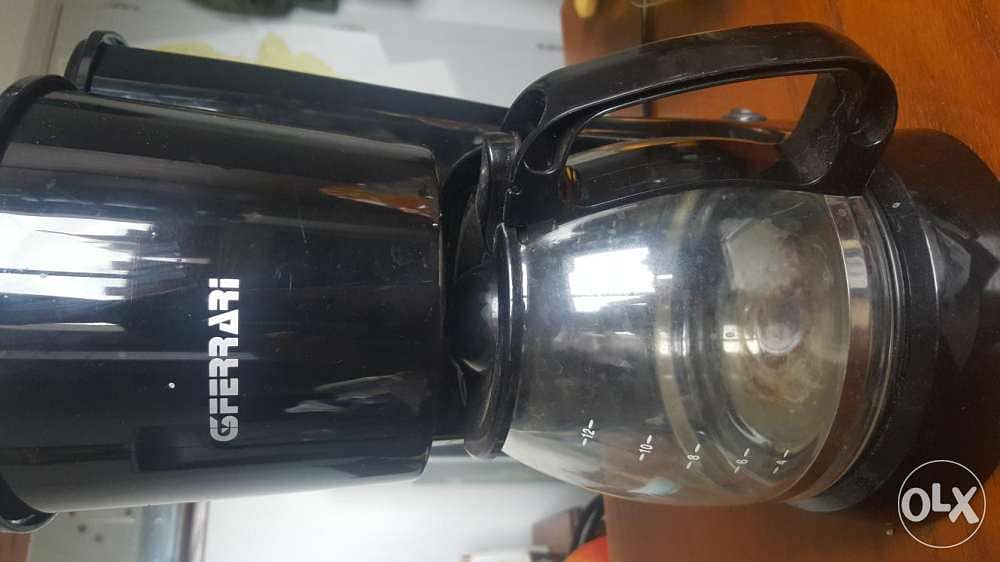 Black coffee machine gferrari مكنة قهوة 0