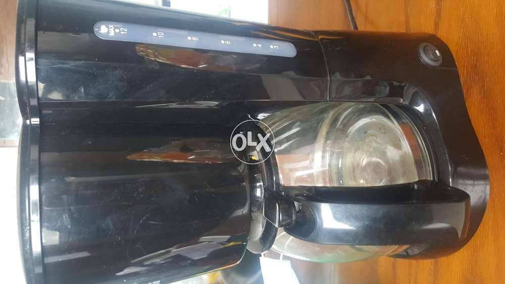 Black coffee machine gferrari مكنة قهوة 1