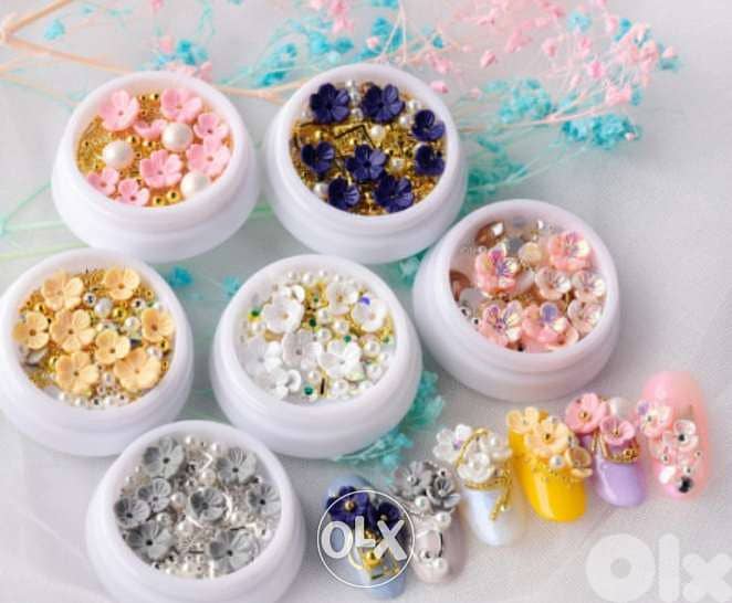 Gorgeous nails decoration set box for 3$ 3