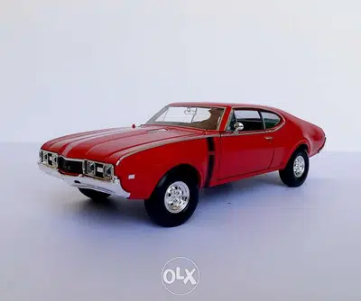 Oldsmobile 442 diecast car model 1:24.