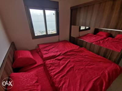 Halat furnished appa for rent 120m 2 bed New furnished for 500$