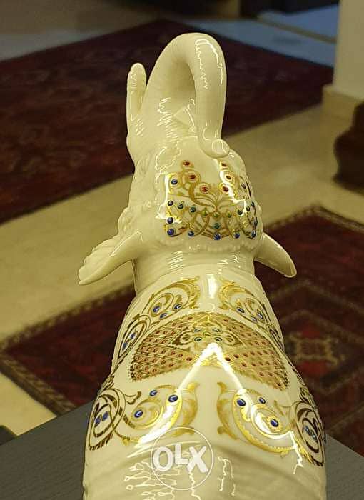Lenox elephant decorated with  gems 1
