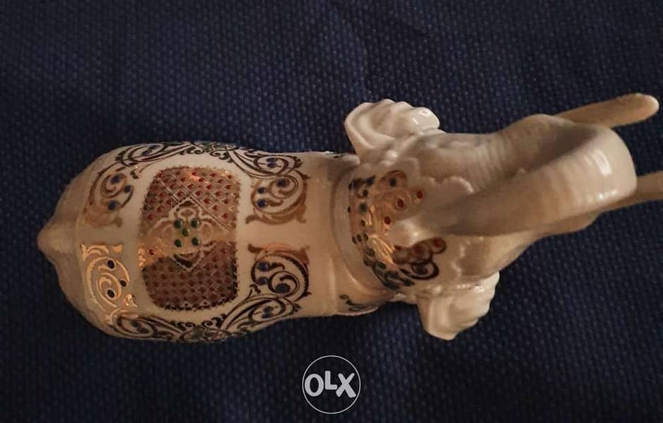 Lenox elephant decorated with  gems 2