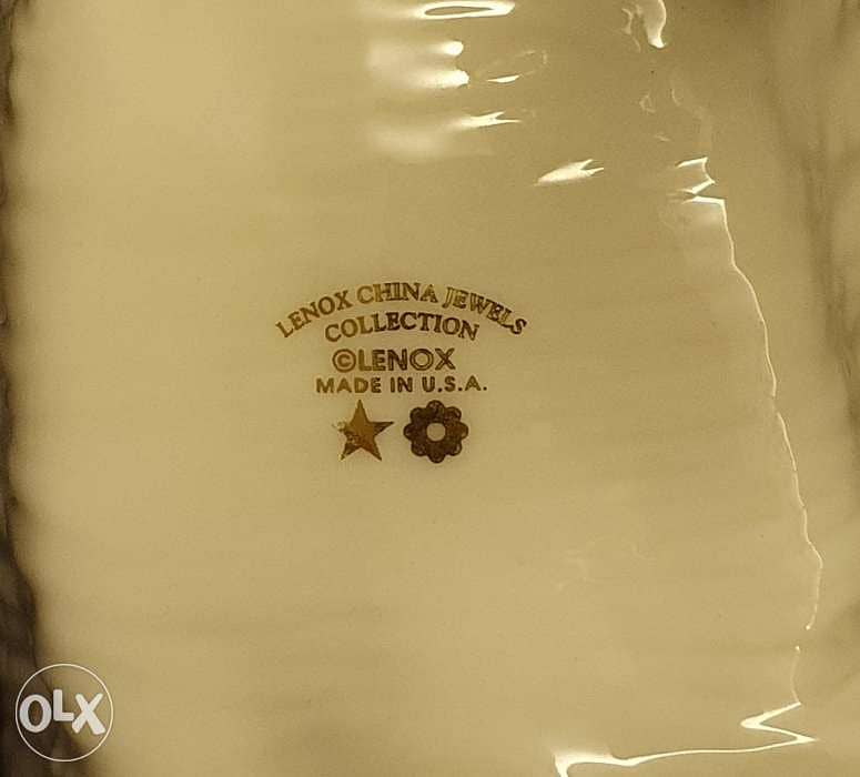 Lenox elephant decorated with  gems 3