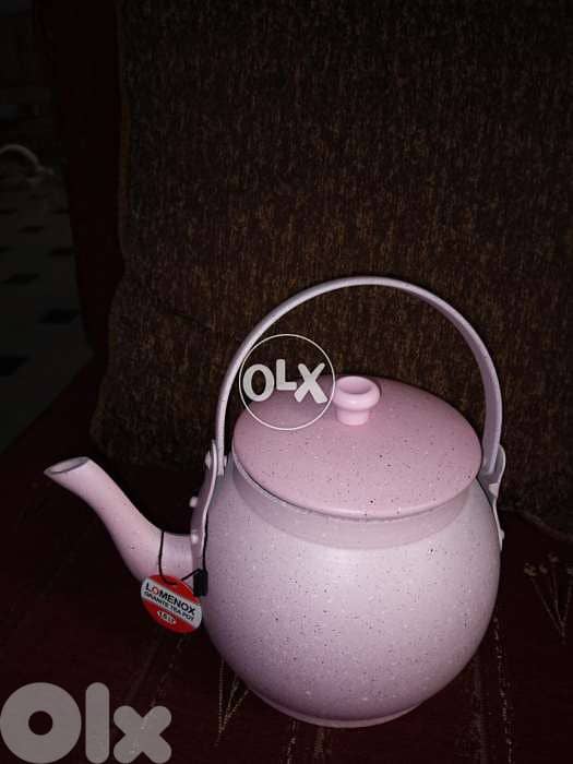 Original Lomenox granite marble teapot 3