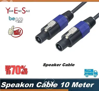 Speaker Cable 10 Meter , Speakon Cable