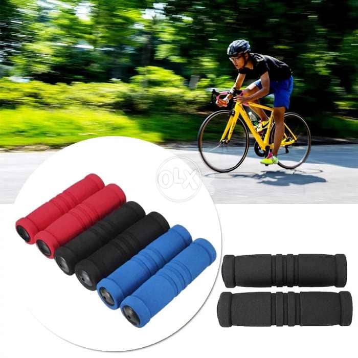 1Pair UltraLight Anti-Slip Sponge Foam Handlebar 0
