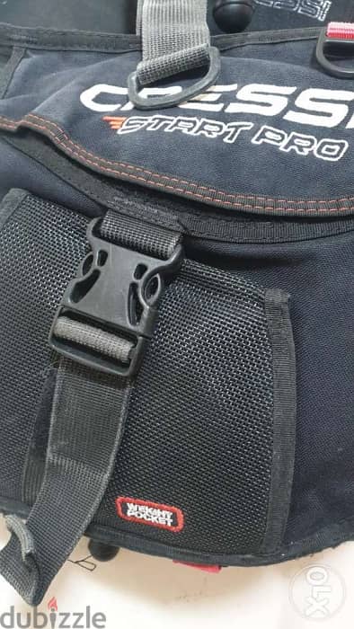 Bcd Cressi start pro , weight pocket large /xl 1