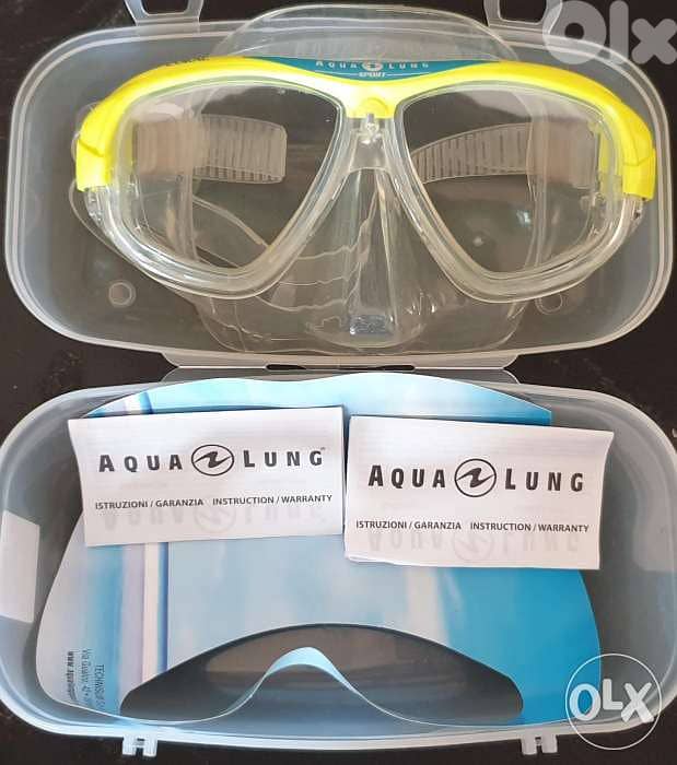 Mask aqualung new 0