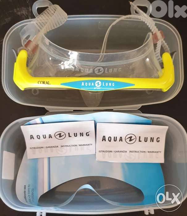 Mask aqualung new 1