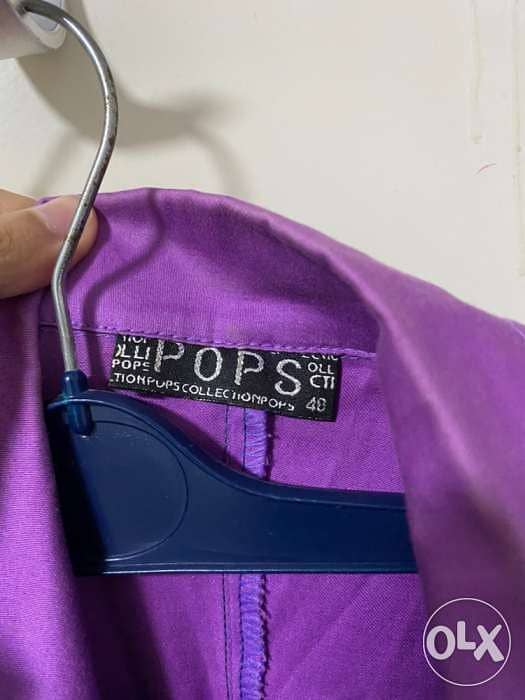 purple jacket Free delivery inside beirut 1