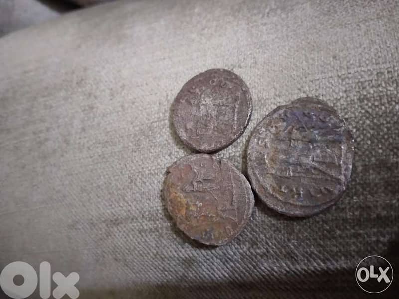 Set  three Silver Billion Roman coins Emperor Valerian& son Gallienuis 1