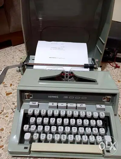 2 type writes hermes 3000 and