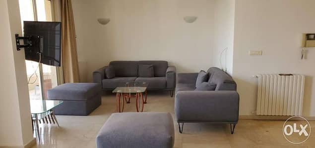 Three bedrooms furnished apartment with indoor parking